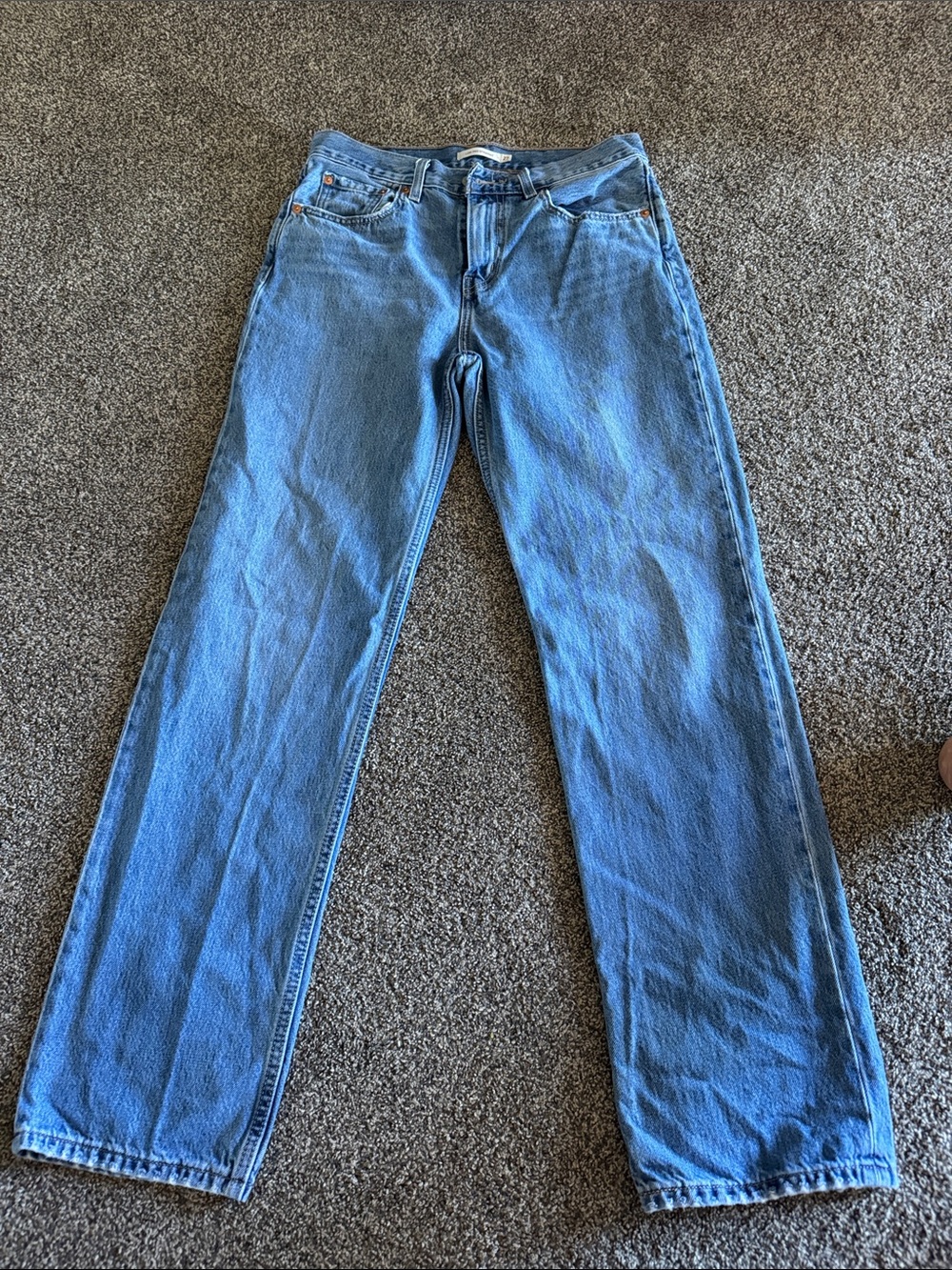 Classic Blue Women’s Low Pro Straight-Leg Jeans